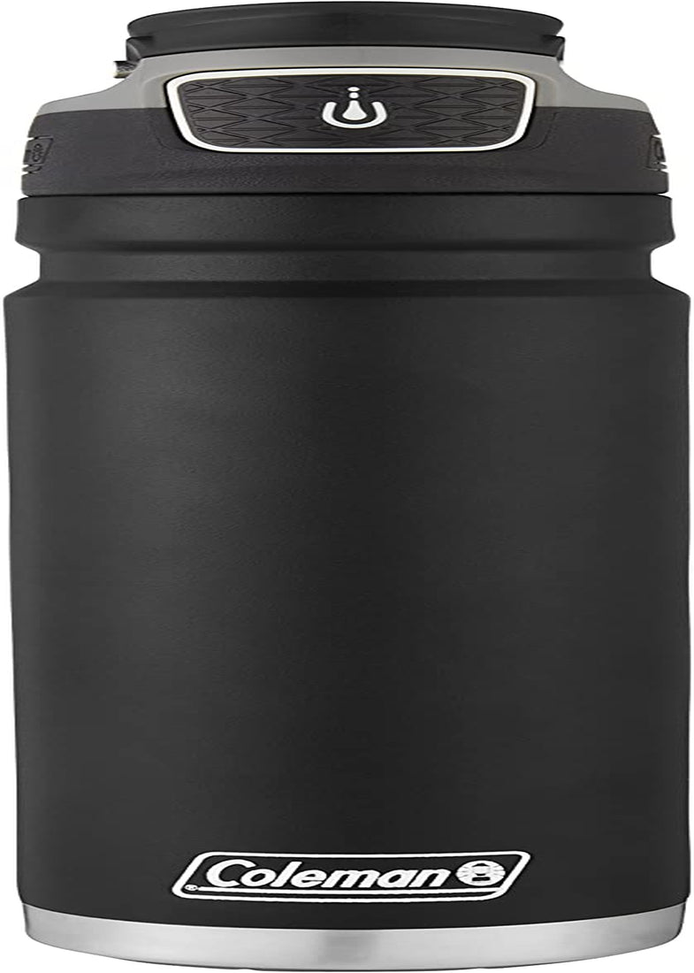 Freeflow Autoseal Stainless Steal Water Bottle, 24Oz, Black